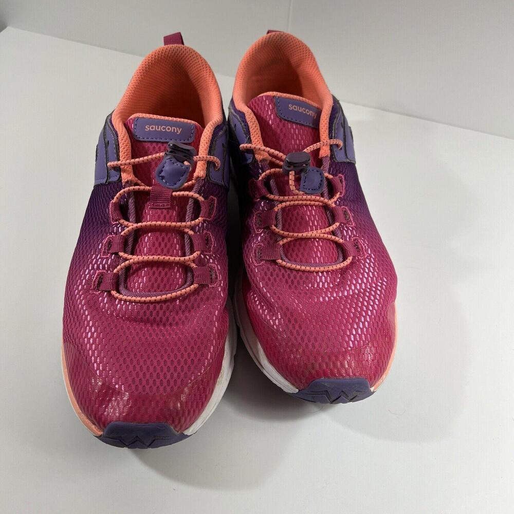 Saucony S Fusion Womens Size 7m Tri Color Running Shoes Sneakers